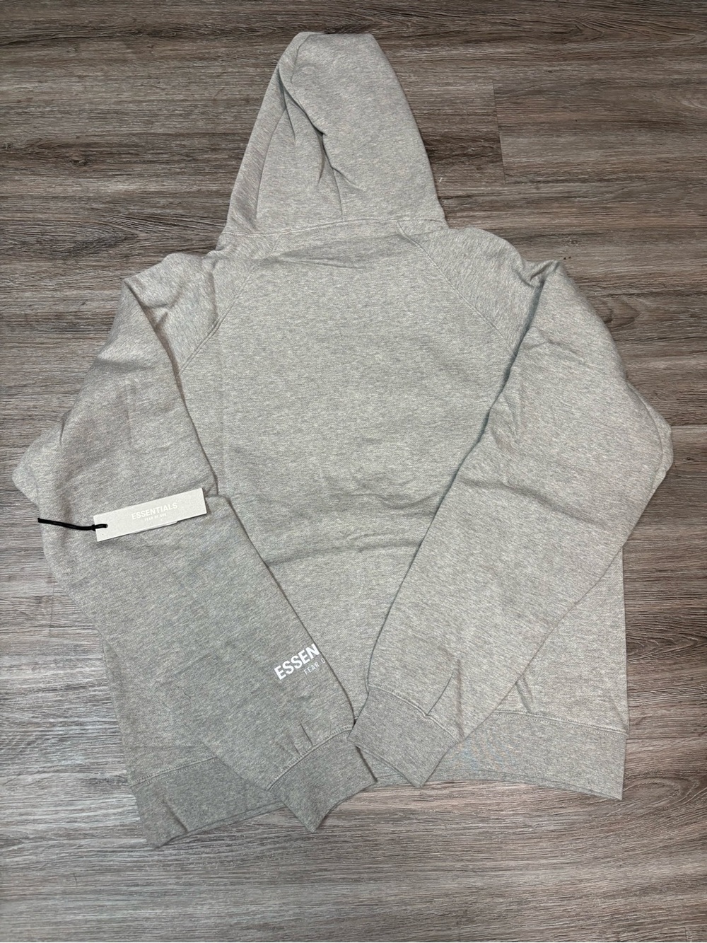 Fw20 fear of god essentials Heather Oatmeal hoodie - Picture 2 of 7